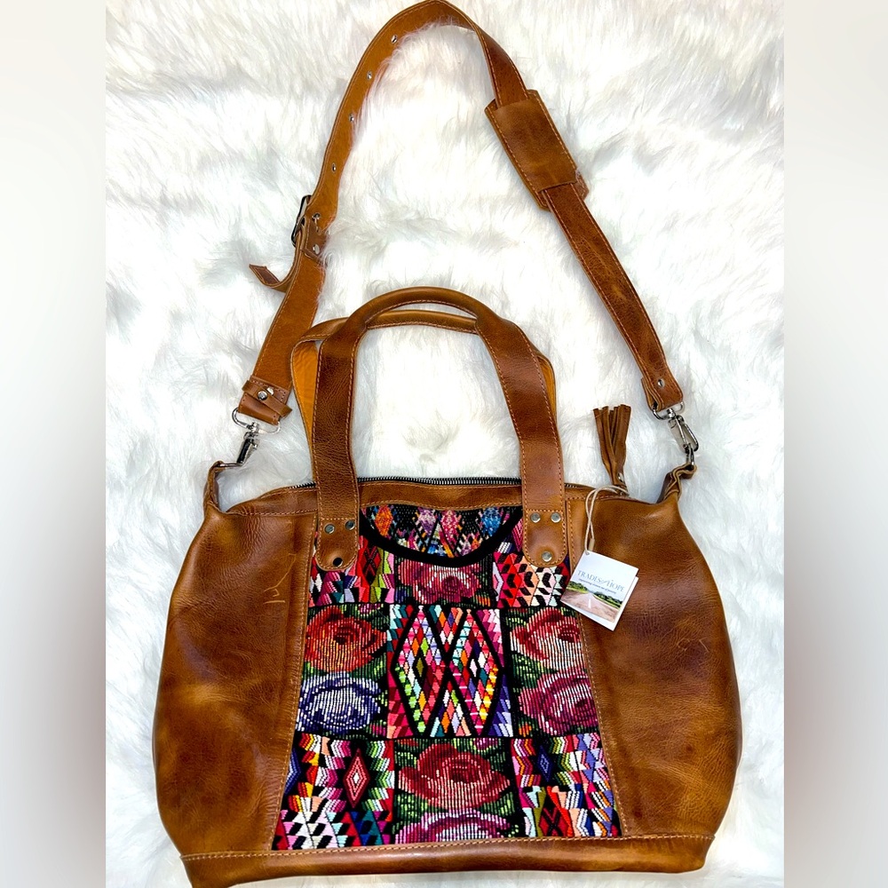 BNWT - TRADES OF HOPE ANTIGUA TRAVELER BAG